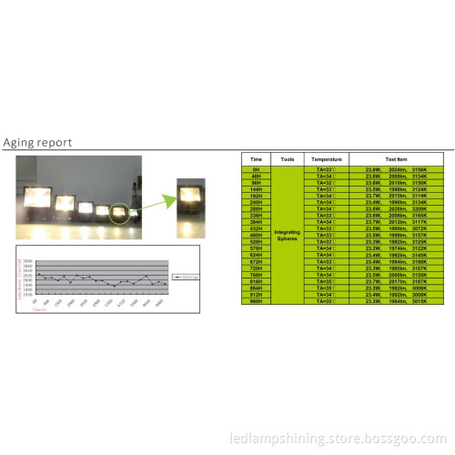 Lampshining outdoor 20W Retrofit LED Flood Light